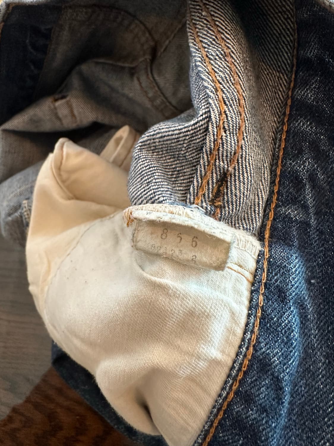 70s USA LEVIS 501 66전기 denim pants 상품이미지8