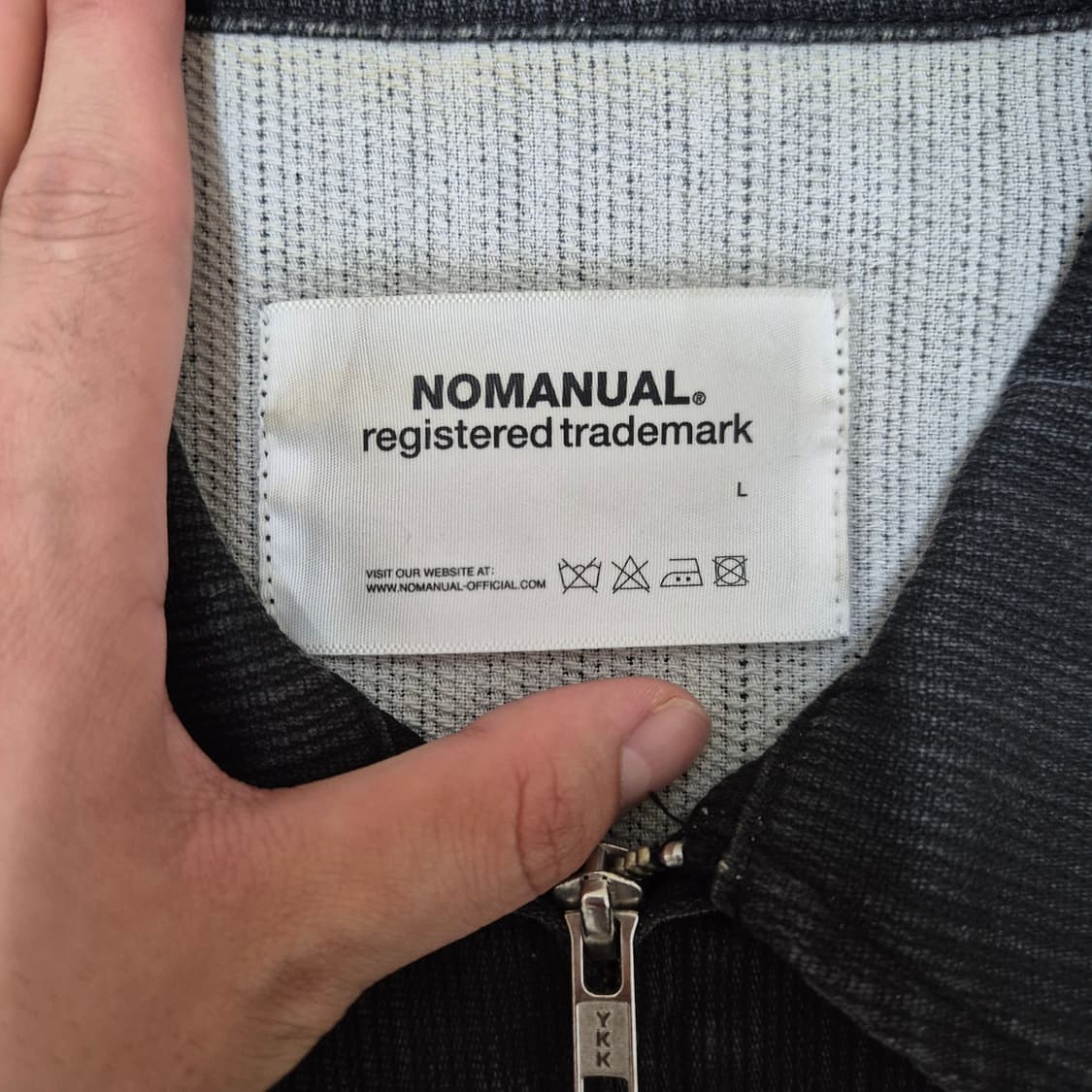 노메뉴얼 코튼 라이더 워크자켓 상품이미지5