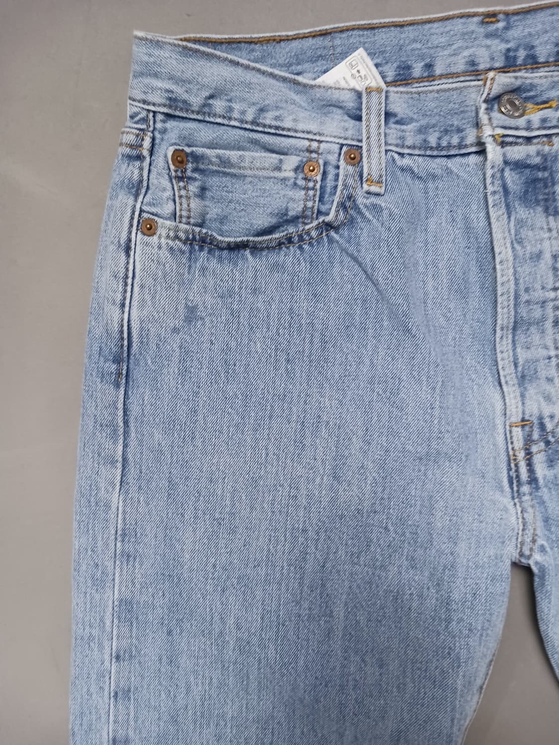 [33] 리바이스 501 연청 오리지널진 청바지 상품이미지2