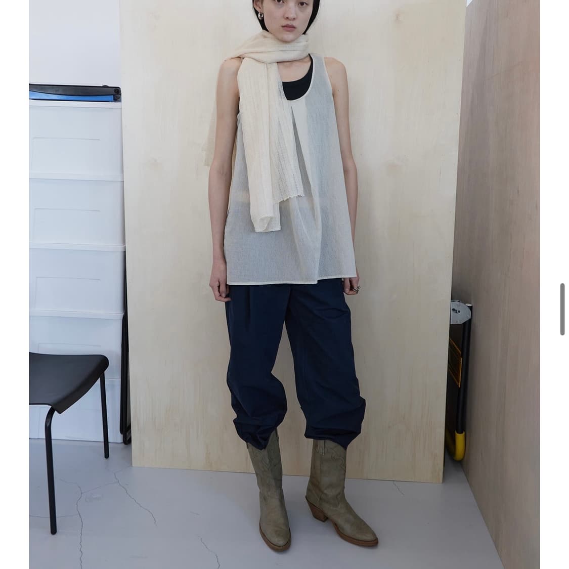 Pica 코튼 와이드 팬츠 상품이미지4