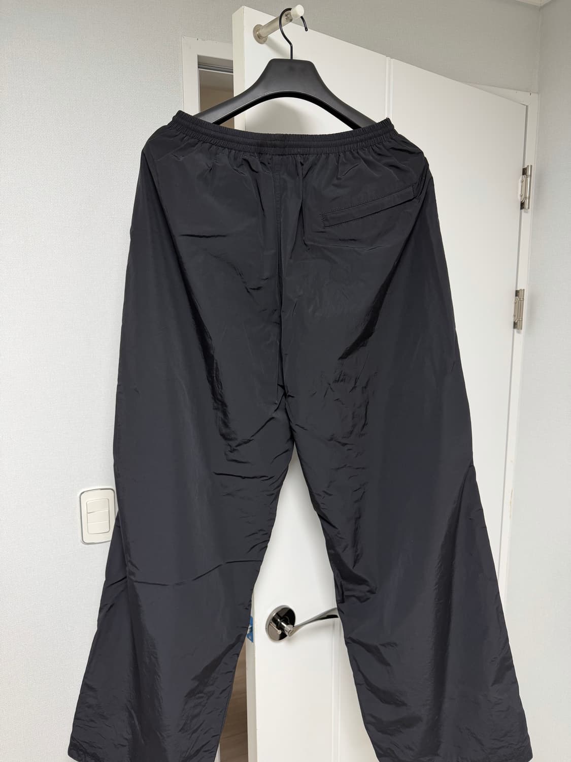 XS) 발렌시아가 아디다스 포플린 트랙팬츠 스티치 상품이미지2