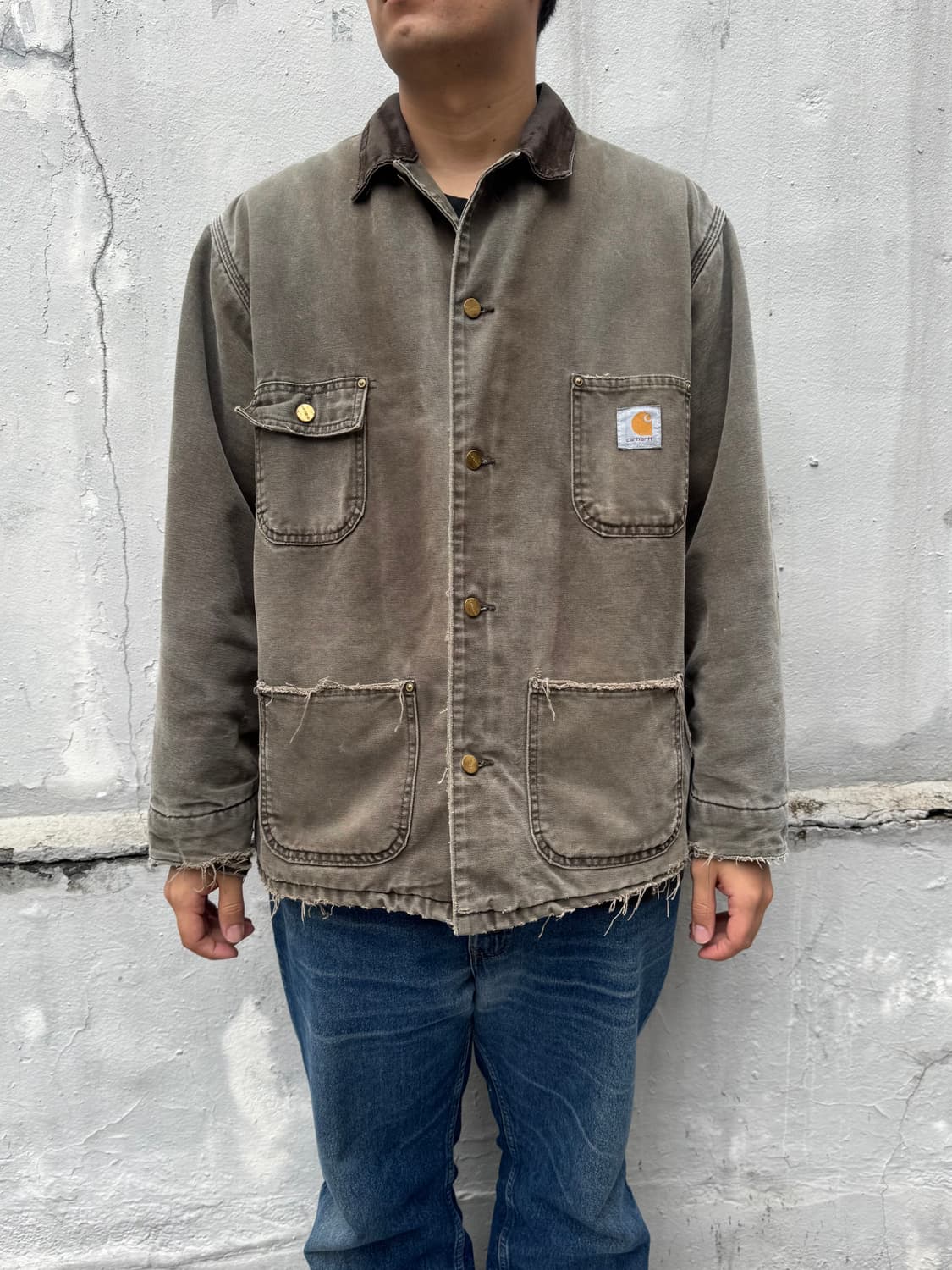 8/90s 칼하트 페이드 Chore Jacket 상품이미지10