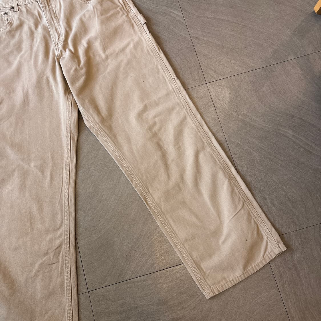 칼하트 오리지널 라이트 베이지 카펜터 팬츠 상품이미지8