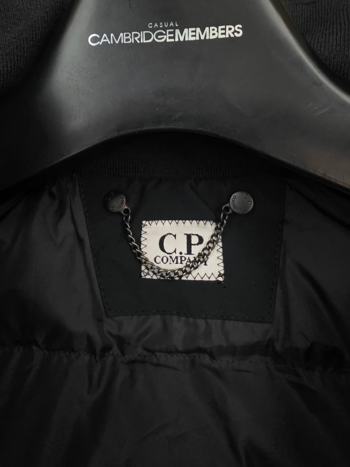 C.P. Company 씨피컴퍼니 17FW 다운패딩 붐버자켓 블랙 상품이미지4