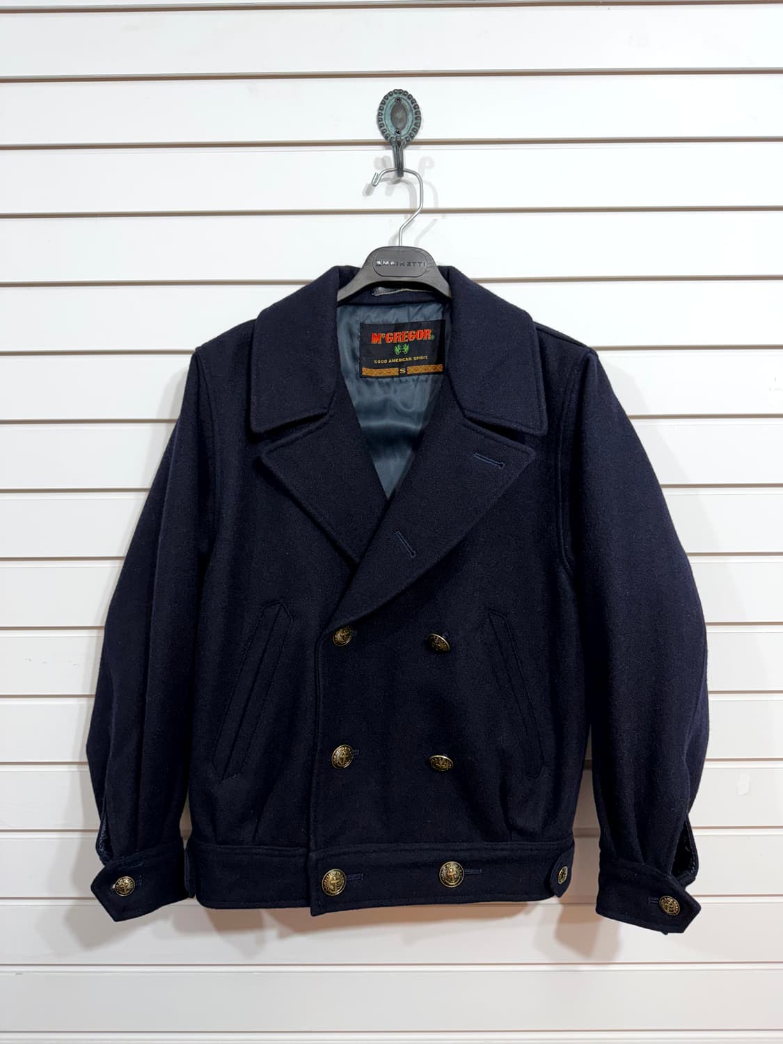 90s Mcgregor 맥그리거 금장 더블 자켓 상품이미지1