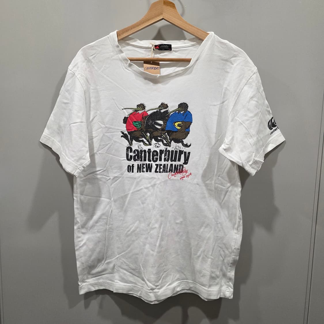 켄터베리 뉴질랜드 그래픽 반팔 티셔츠 상품이미지1