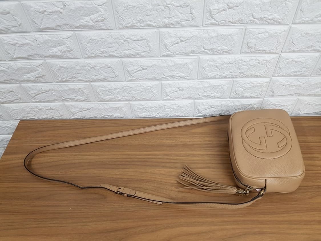 구찌 디스코백 크로스백 (정품 308364) 베이지색 상품이미지6