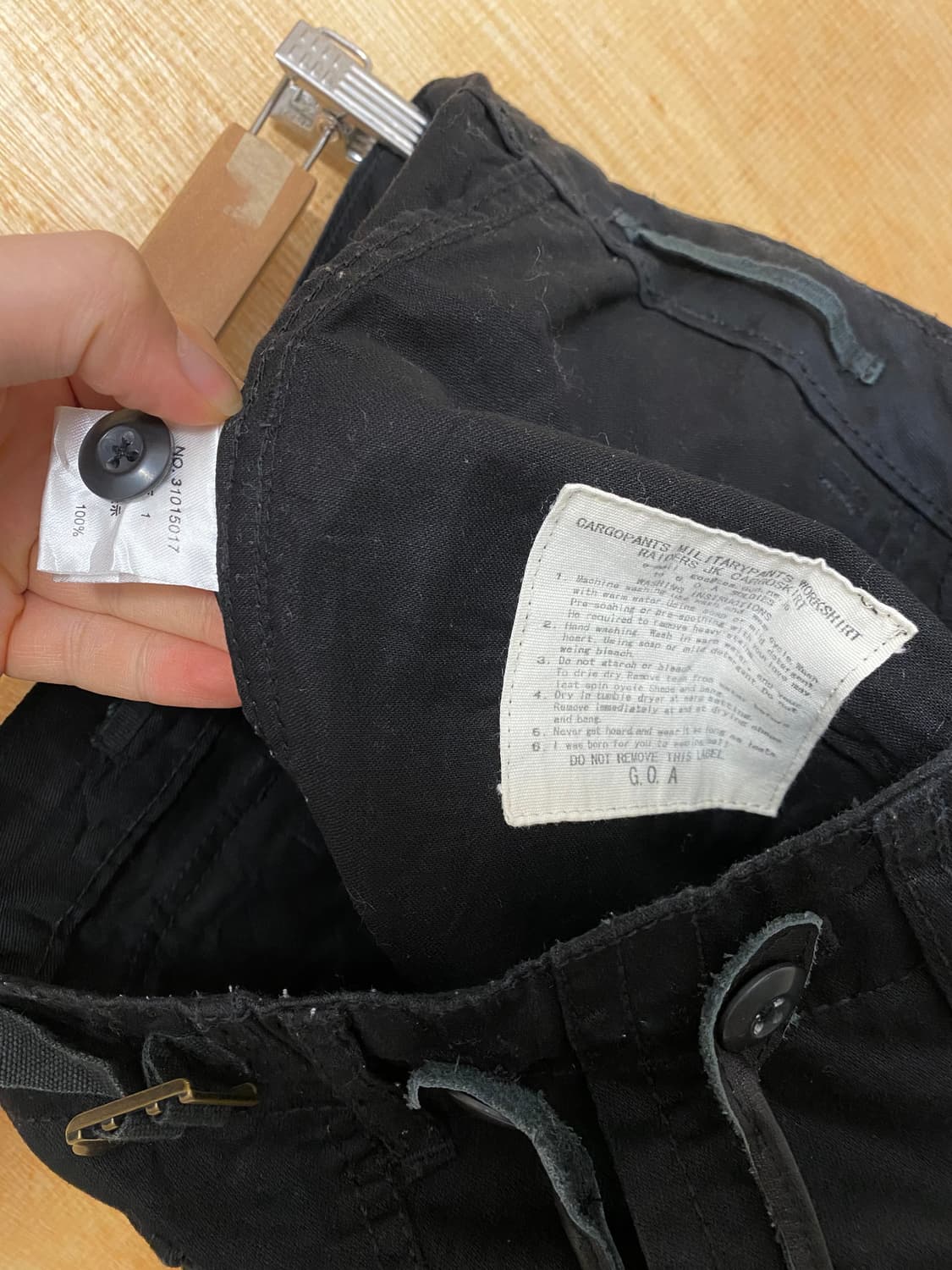 G.O.A m-65 suspender pants 고아 서스펜더 팬츠 상품이미지9