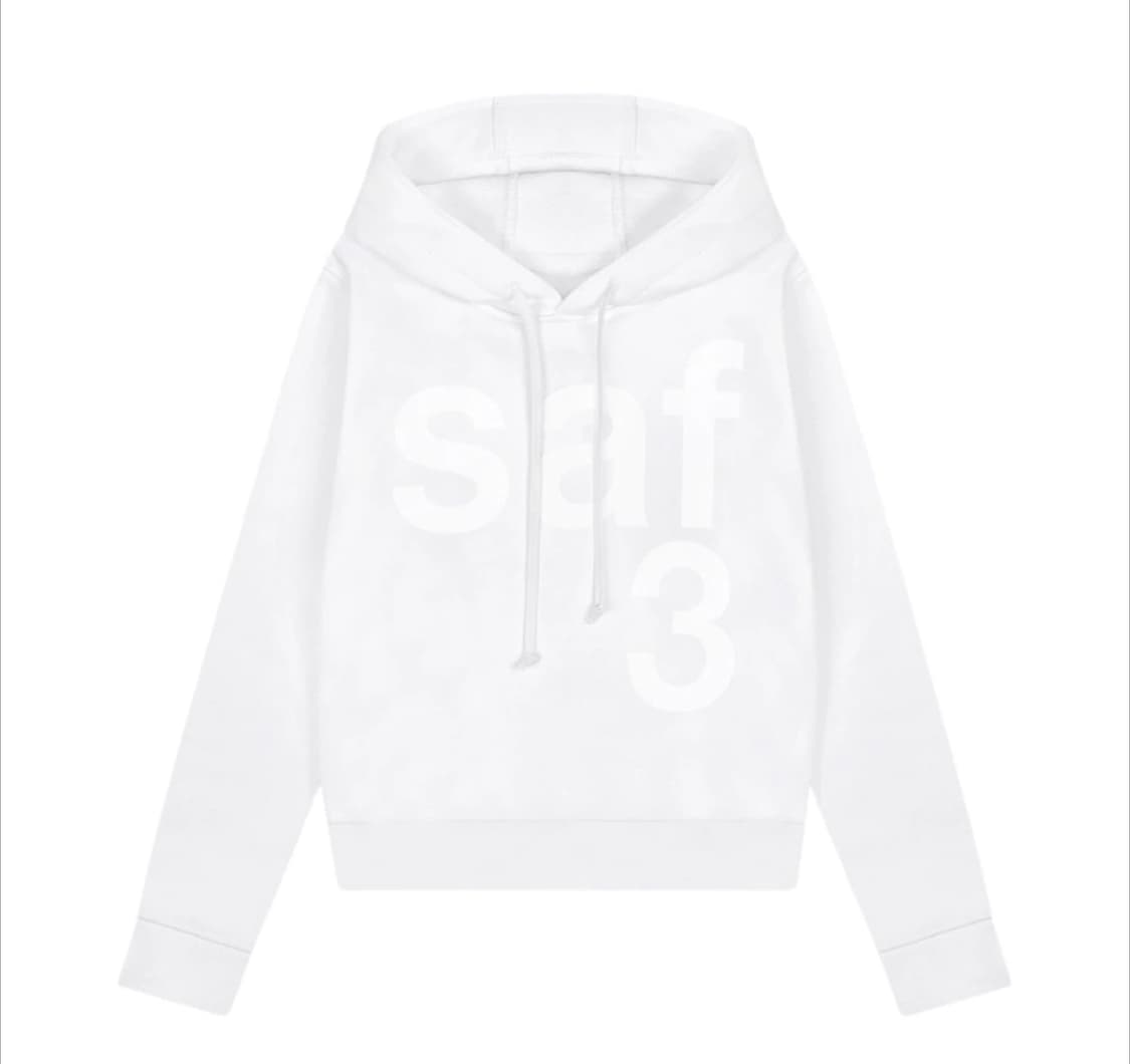 사파리스팟 우먼 1/2 베이직 사파리 후드 화이트 1사이즈 상품이미지1