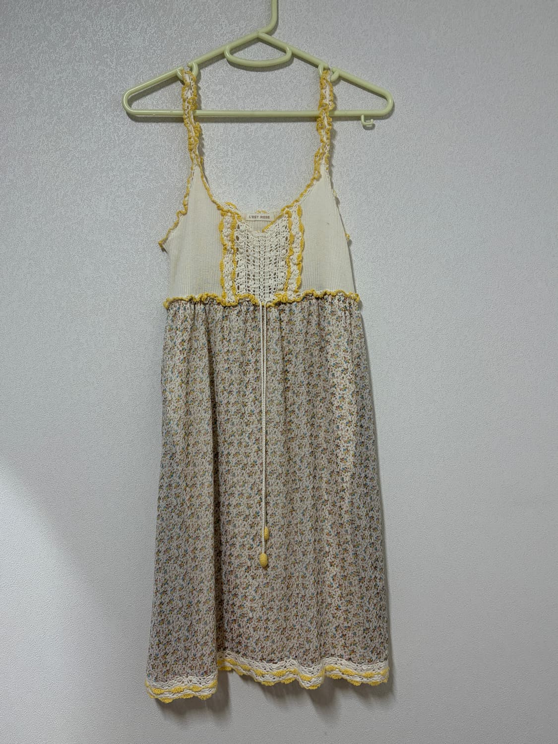 플라워 레이스 나시 원피스 모리걸 하구미 핀터깔 상품이미지3