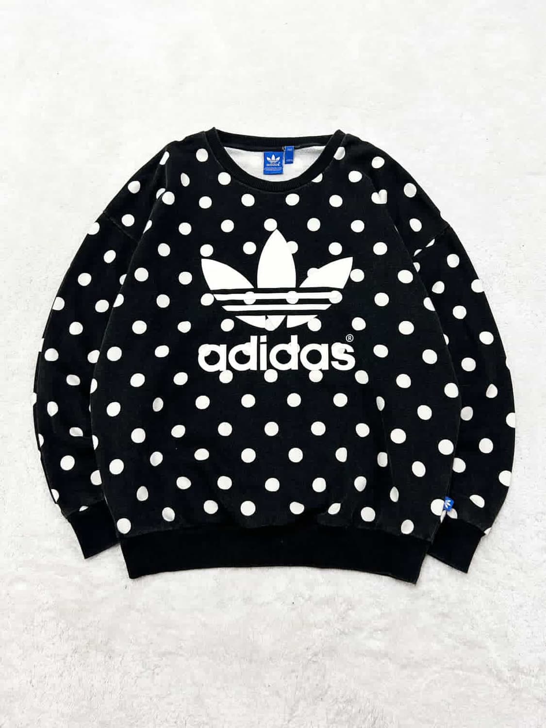 아디다스 빅로고 도트 맨투맨 상품이미지5