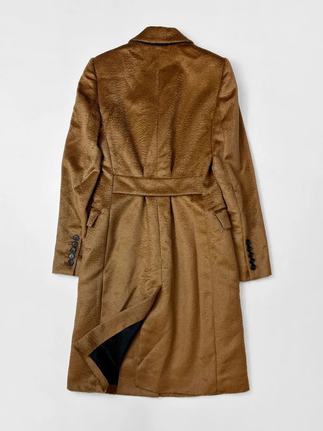 버버리 런던 라마 헤어 울 롱 코트 PN5419 상품이미지4