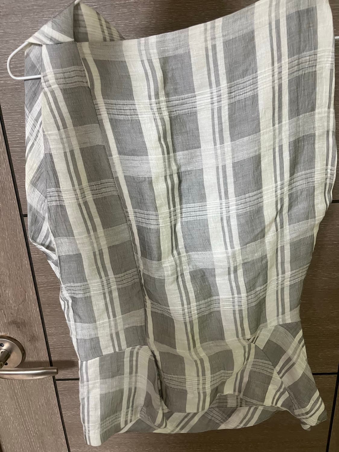 비비안웨스트우드 앵글로매니아 체크 슬리브리스 38 상품이미지3