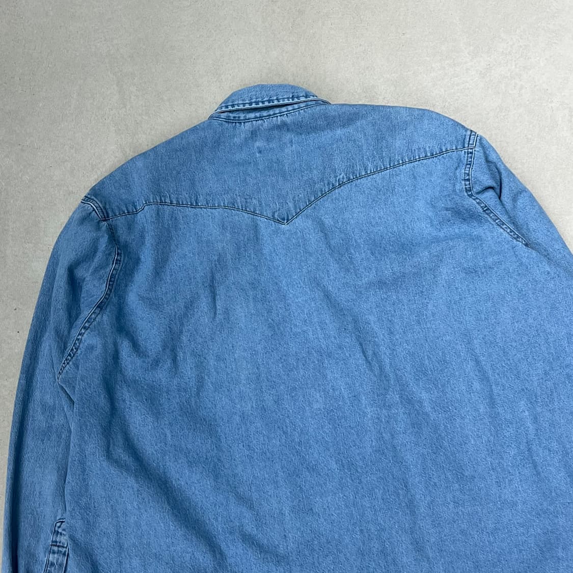 랭글러 워크 데님셔츠 s09114 상품이미지4