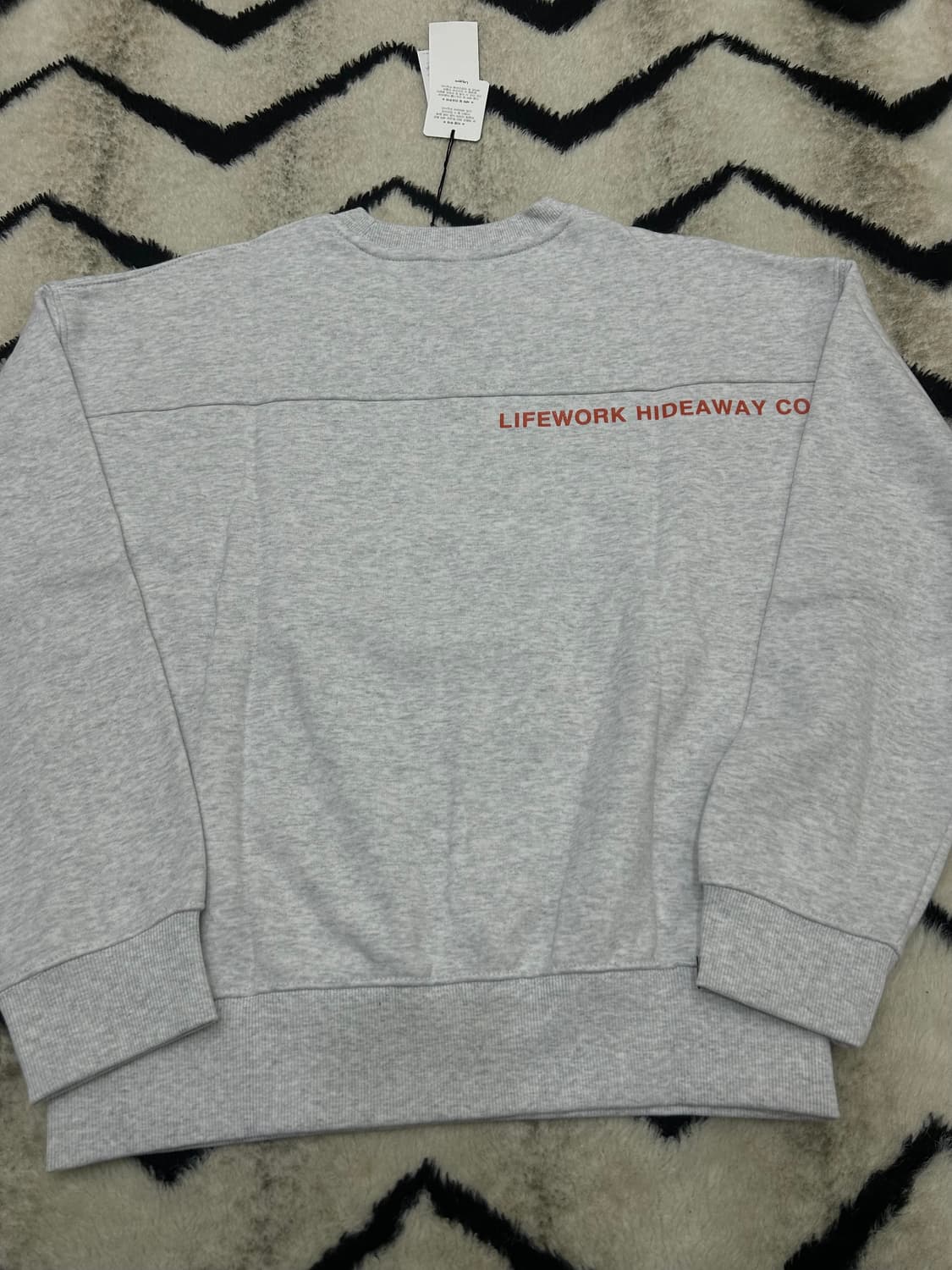 [S]라이프워크 라독 맨투맨/라이트그레이 상품이미지4