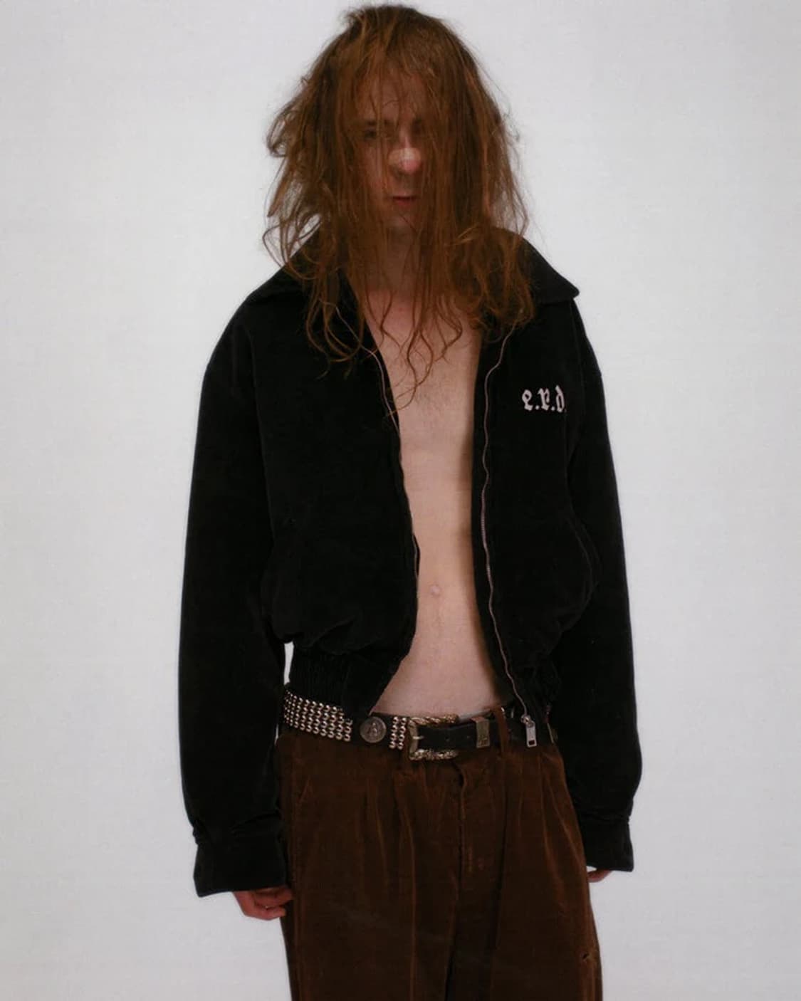 ERD 코듀로이 바바라 자켓 블랙 상품이미지2