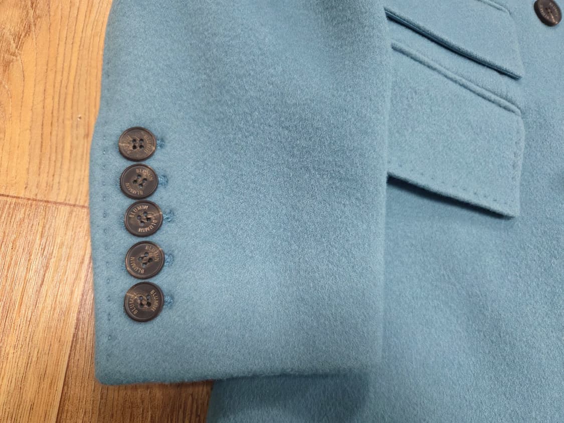 블루민(BLUEMIN) 캐시울 매니쉬 코트 55-66 새상품 상품이미지6