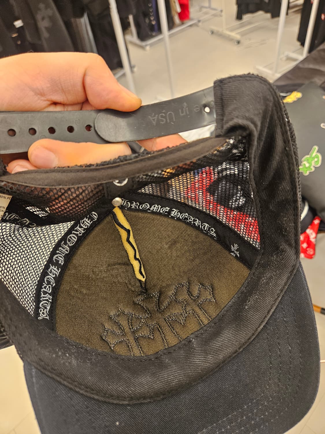 크롬하츠 정품 모자 캡 상품이미지4