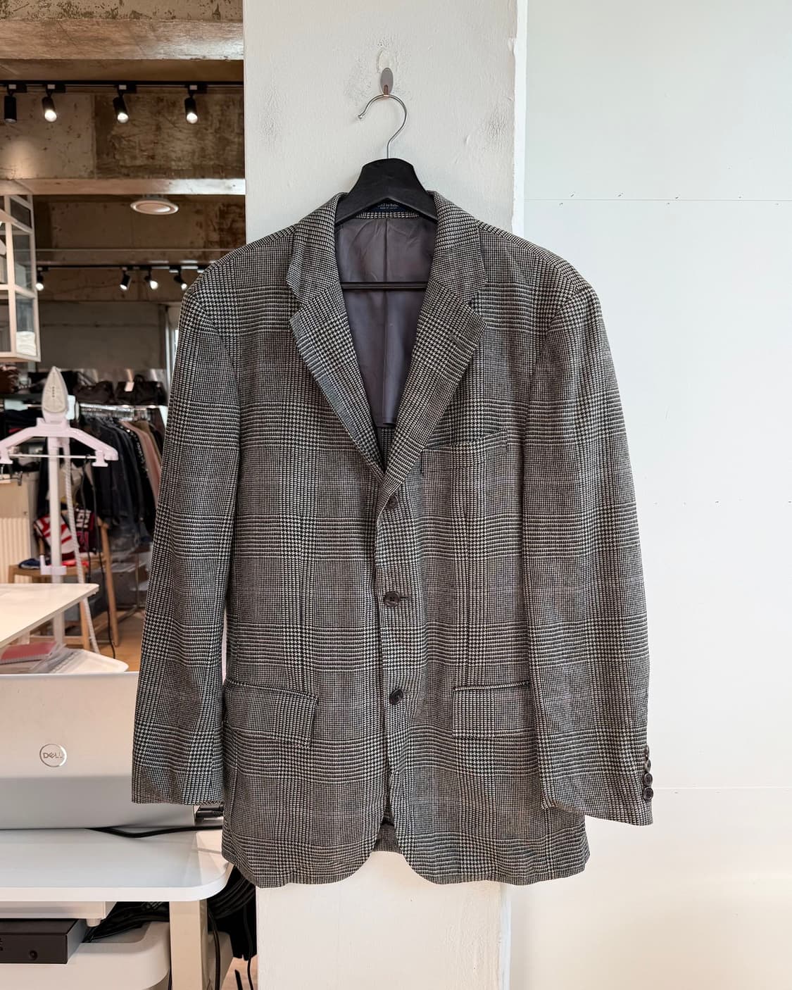 폴로 랄프로렌 블랙 화이트 하운드투스 3b 블레이저 자켓  상품이미지2