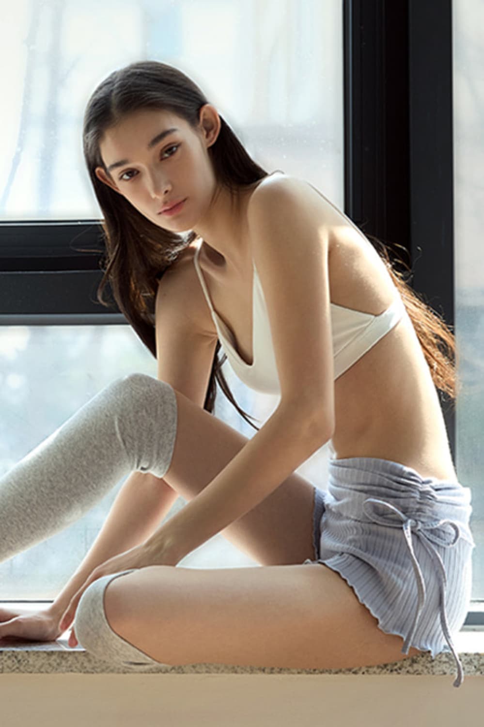 데비웨어 비비아나 셔링 쇼츠 반바지 필라테스 발레 룰루레몬 젝시믹스 상품이미지2