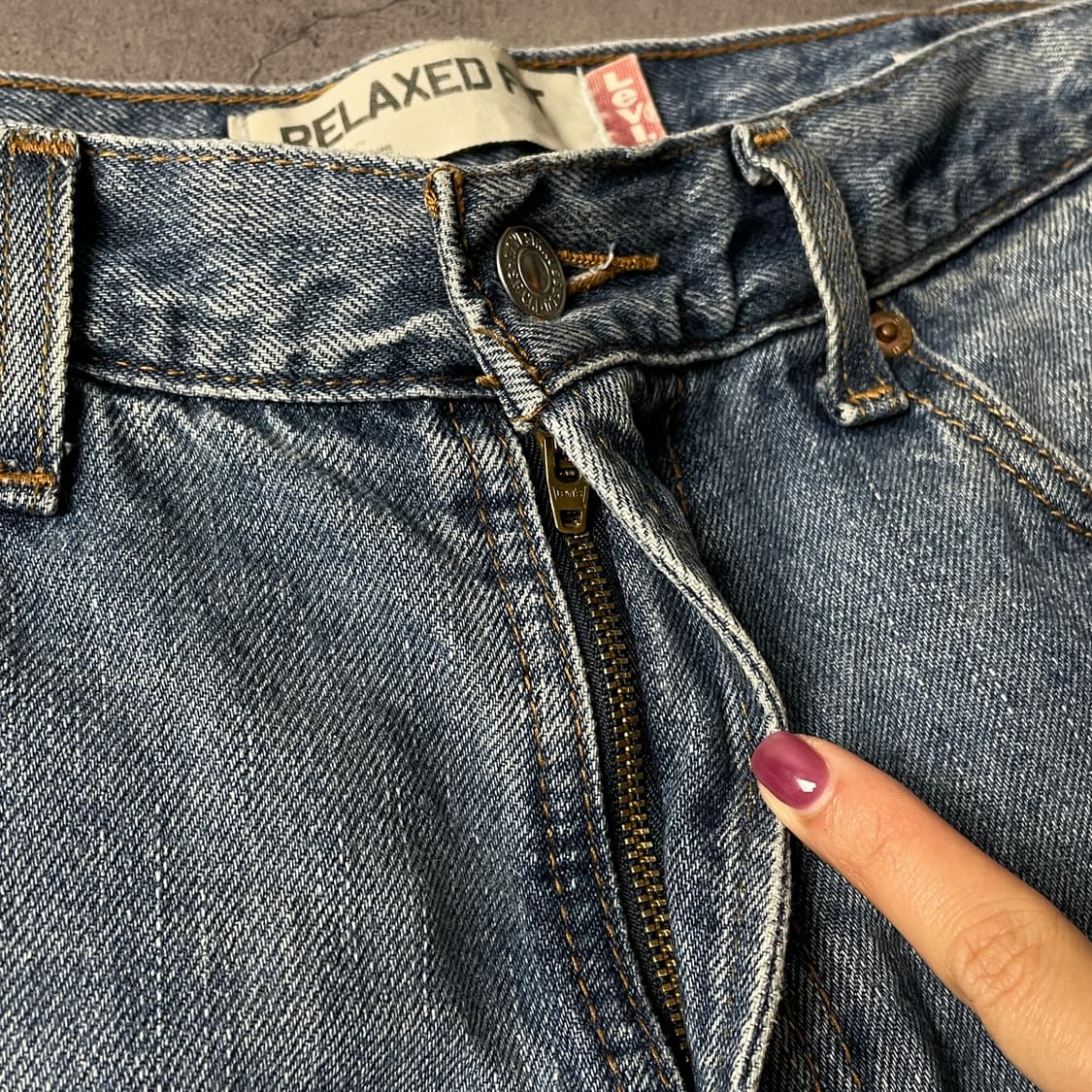 LEVI'S 00s 리바이스550 테이퍼드핏 데님 팬츠 A00595 상품이미지3