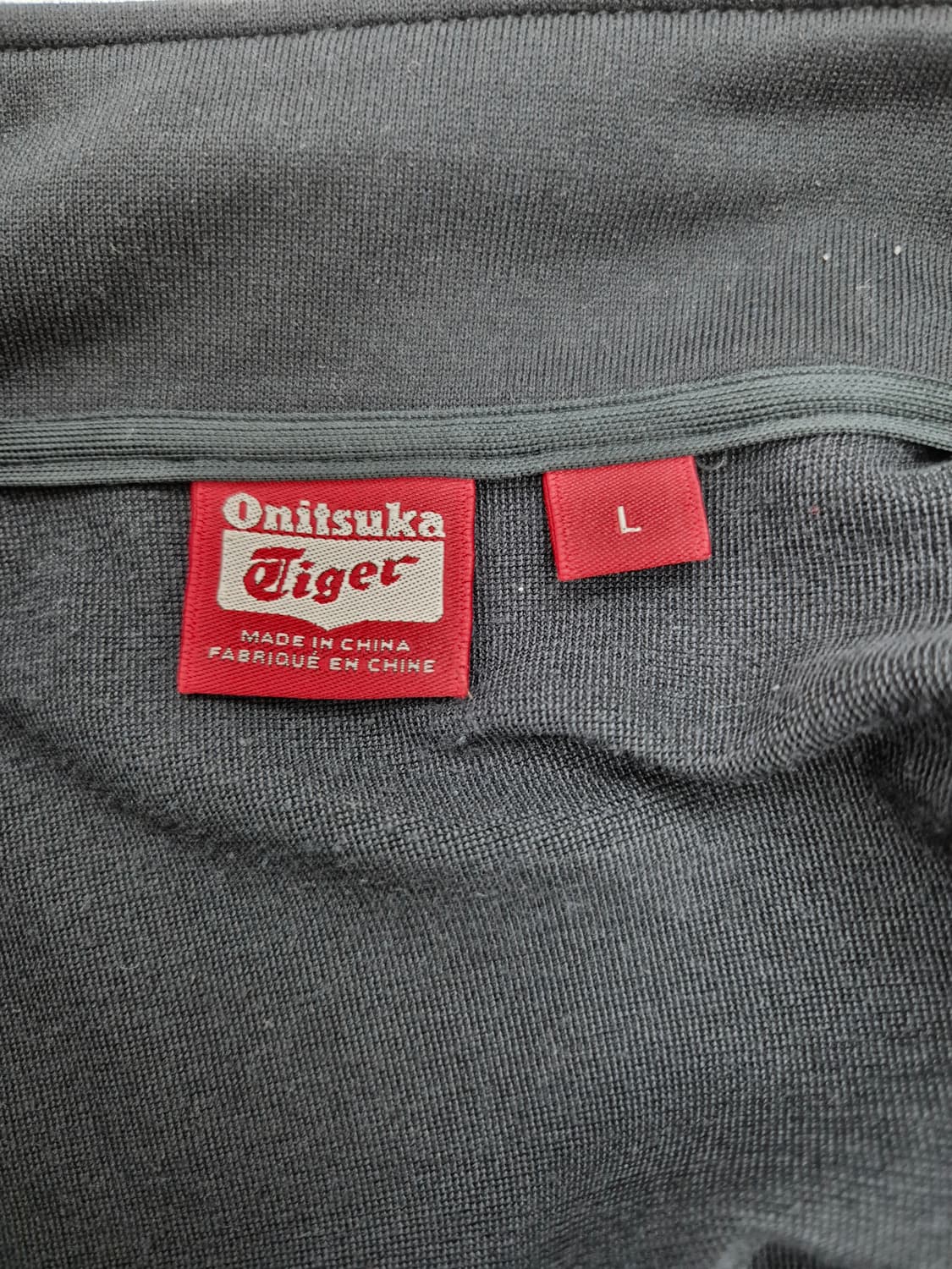 Onitsuka Tiger 블랙 트랙 집업 상품이미지5