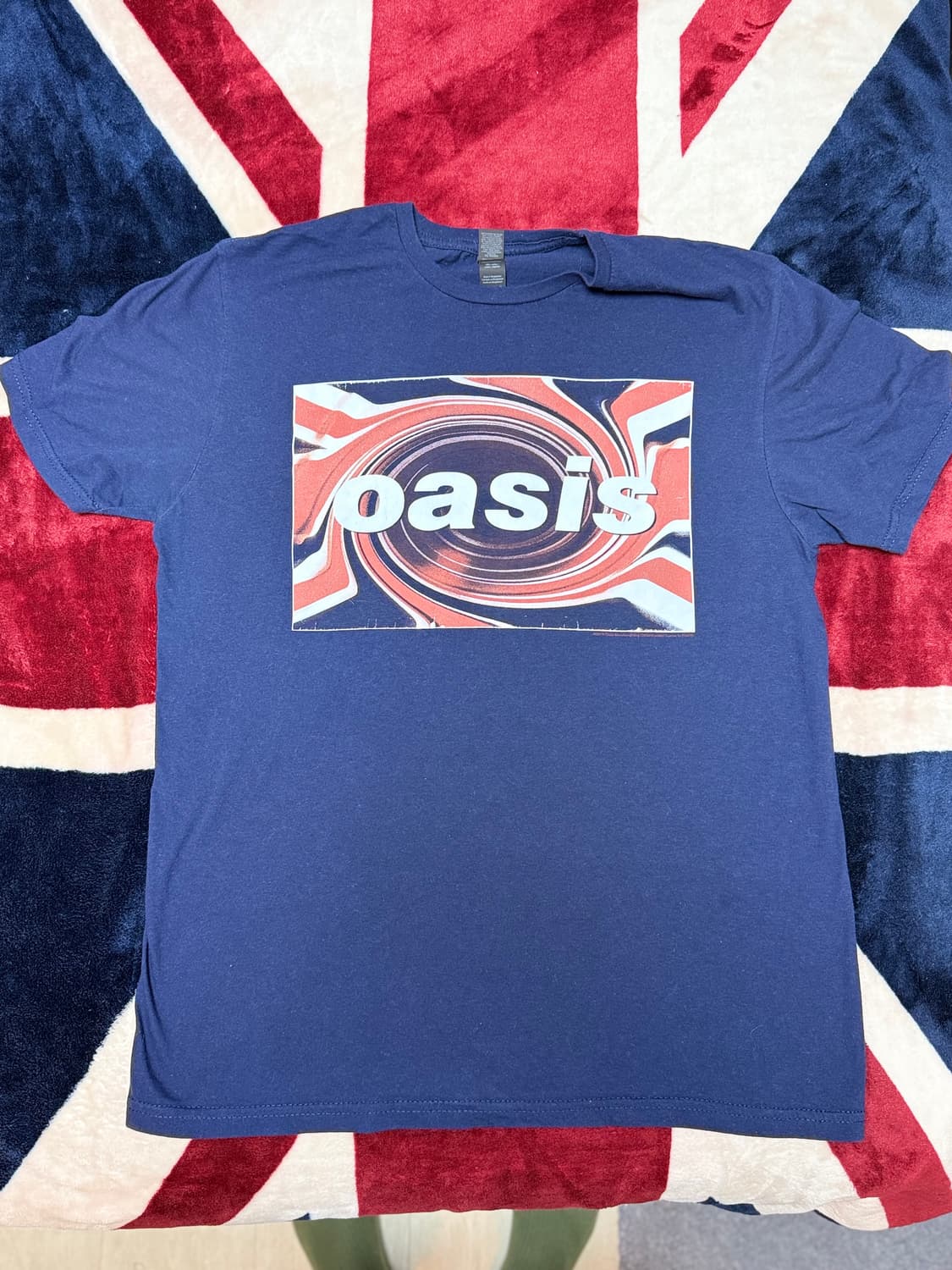 공식 오아시스 유니언잭 티셔츠 상품이미지2
