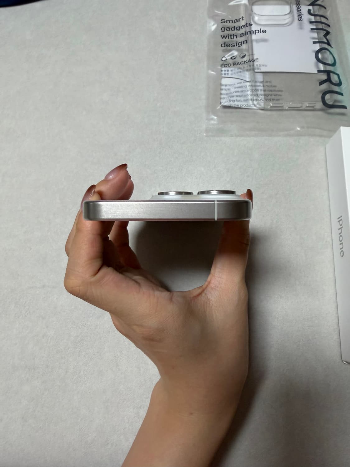 아이폰15프로 실버 256기가 배터리 81% 상품이미지6