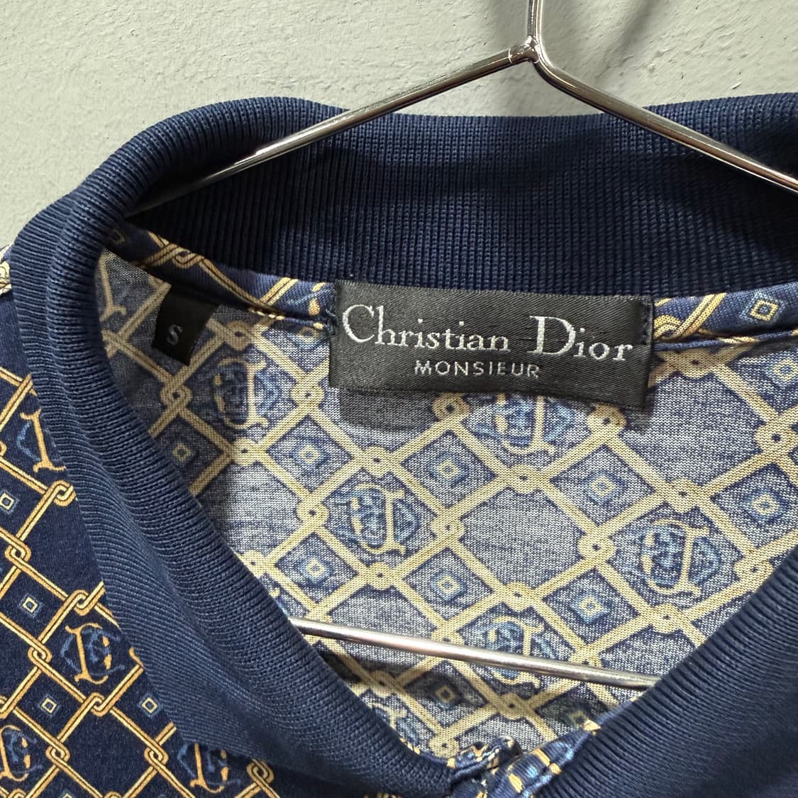 S 크리스찬 디올 90S 긴팔 카라 티셔츠 상품이미지4