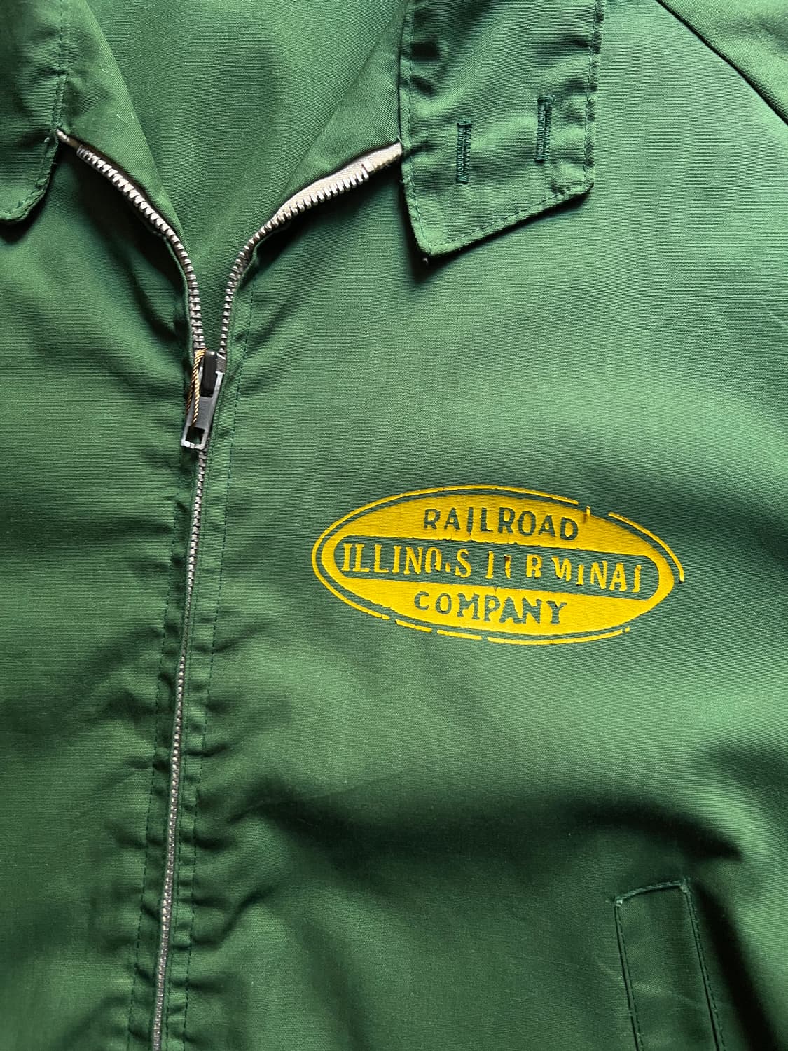 [XL]70's USA 빈티지 레일로드 해링턴 자켓 상품이미지3