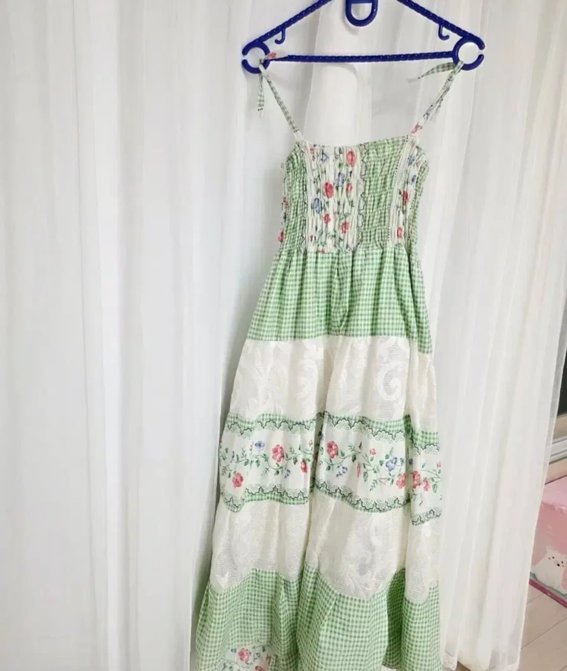 연두 리얼패치 원피스 상품이미지1