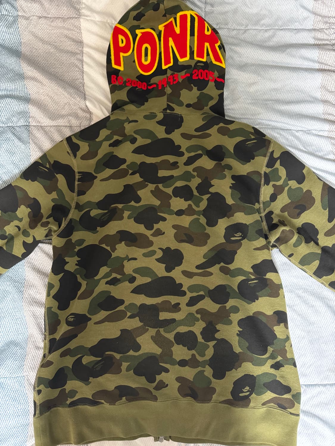 베이프 샤크후드 녹계 XL 상품이미지2