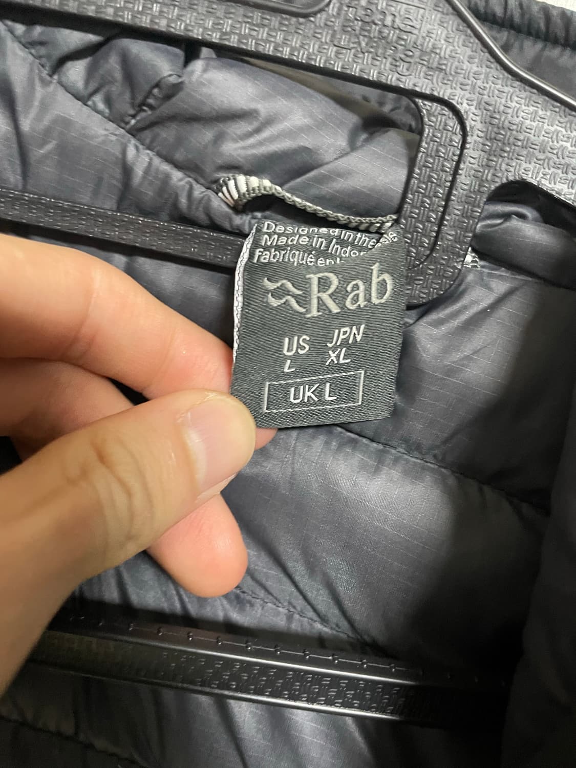 랩 마이크로알파인 경량패딩 JP XL 상품이미지3