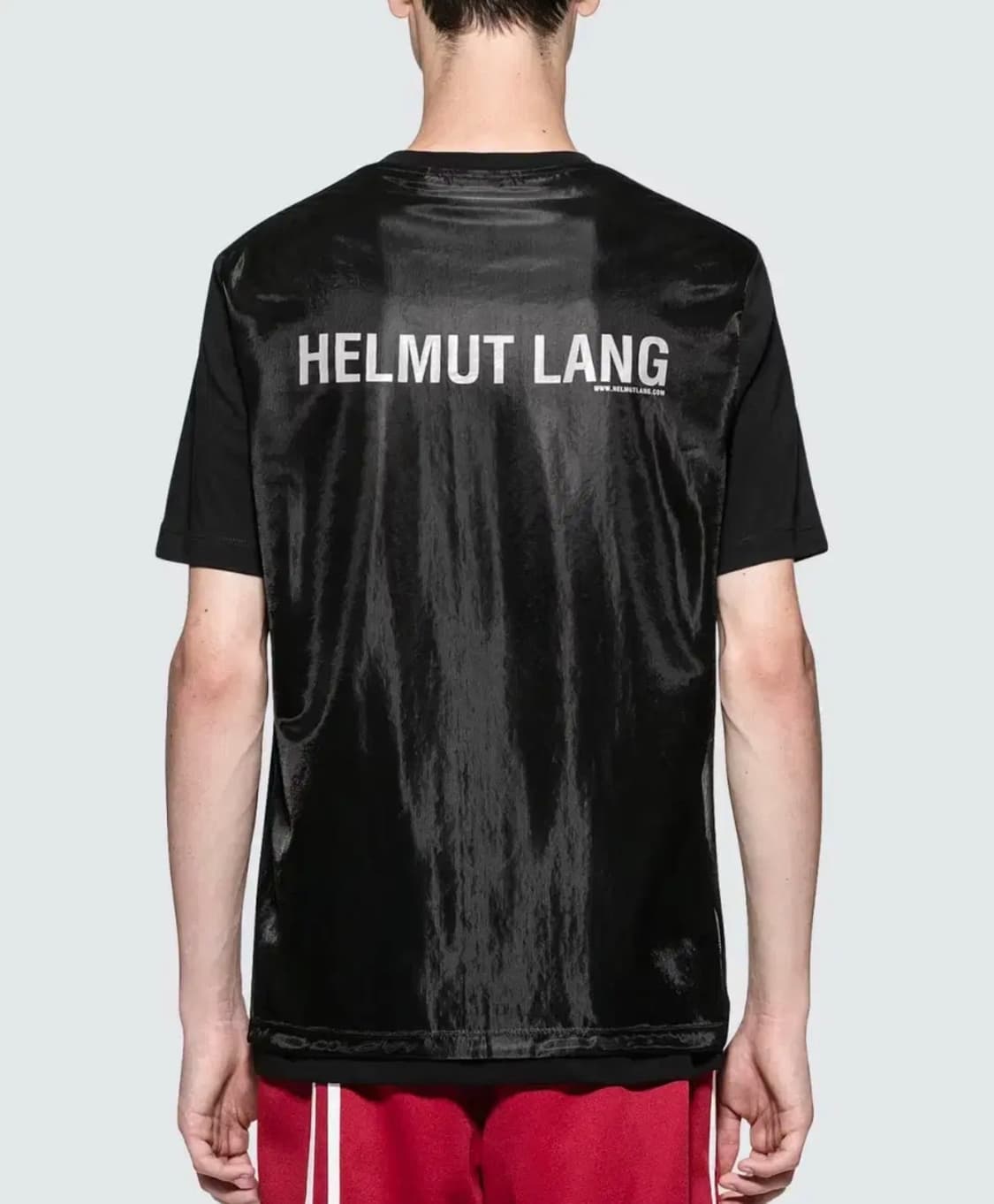 Helmut Lang Overlay Logo T-Shirt 상품이미지1
