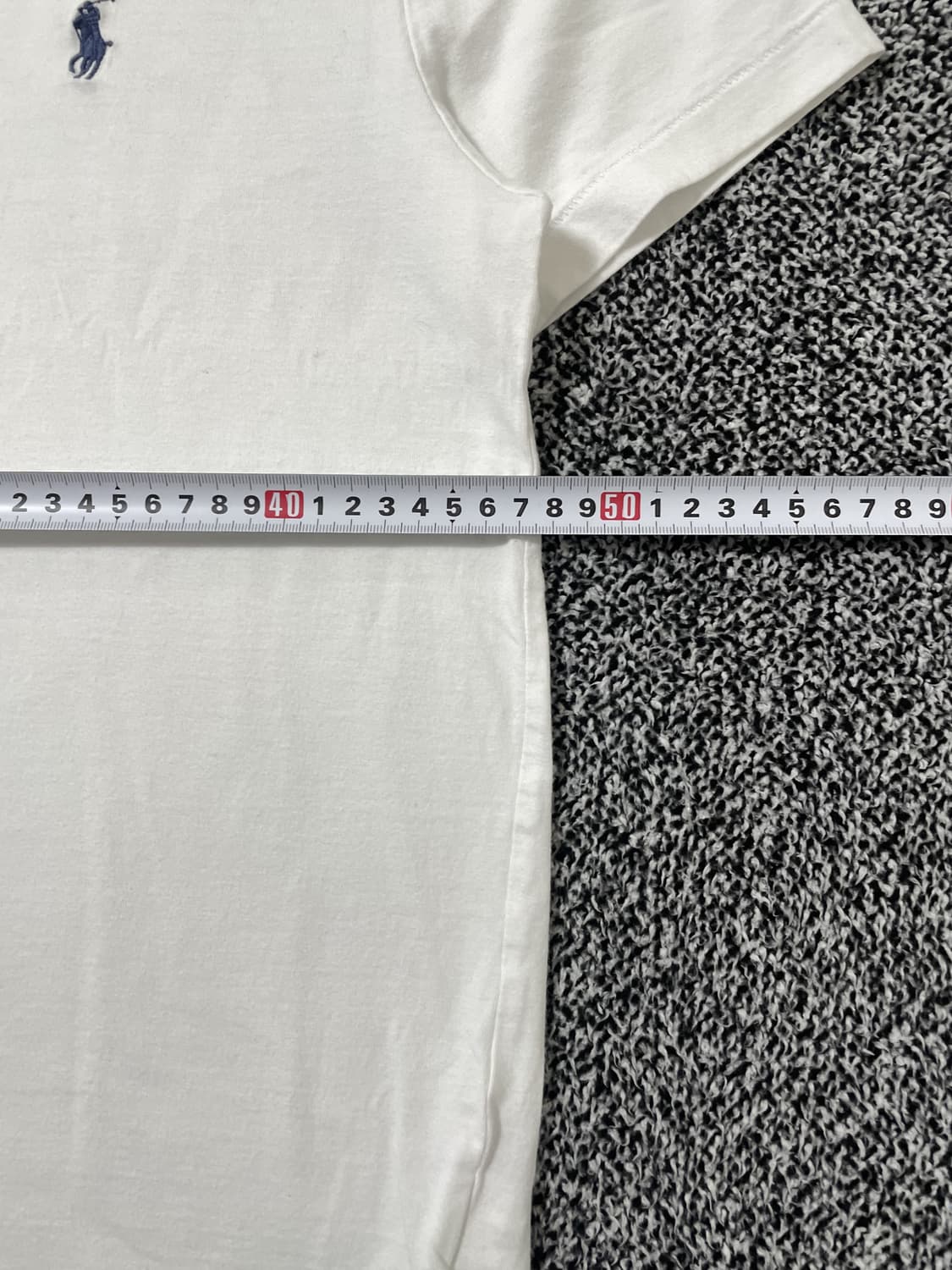 빈티지9. 폴로랄프로렌 클래식 핏 크루넥 반팔 티셔츠 반팔티 화이트 상품이미지5