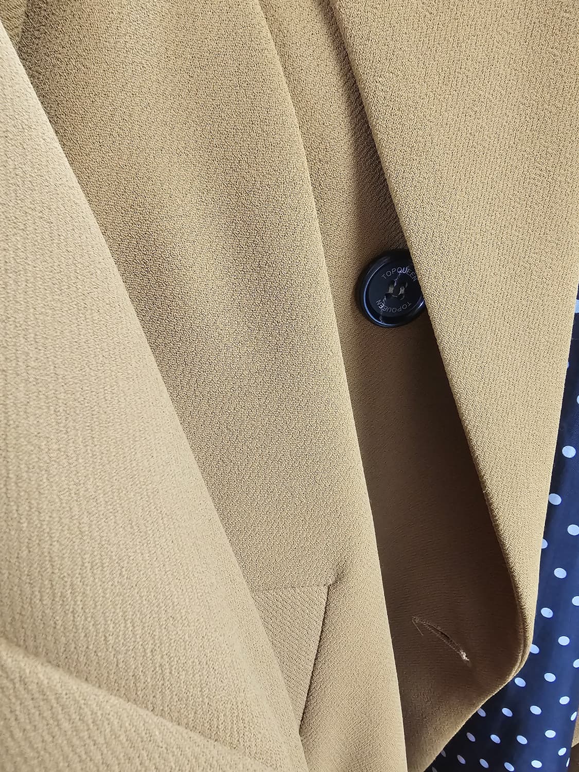 더블 롱 코트 카멜 (보세) 상품이미지2