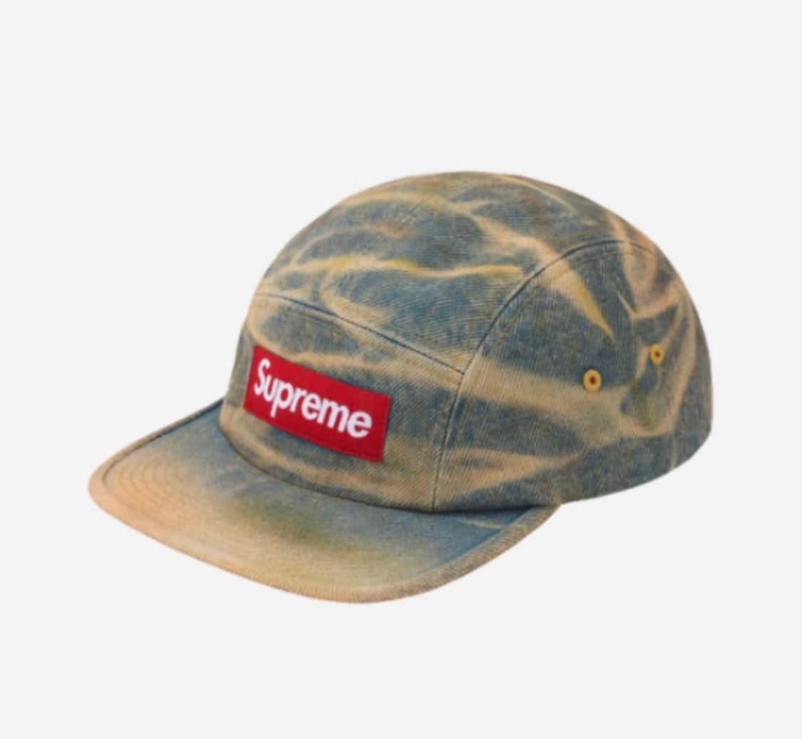 [새상품] 슈프림 데님 캠프캡 상품이미지1