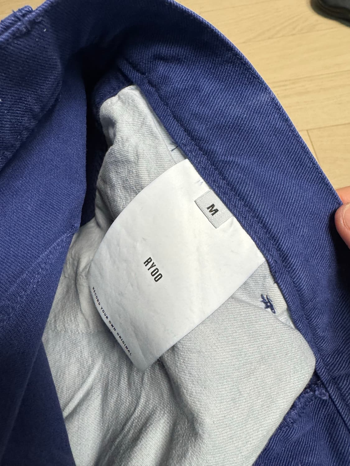 ryoo painter pants 블루 M 상품이미지2