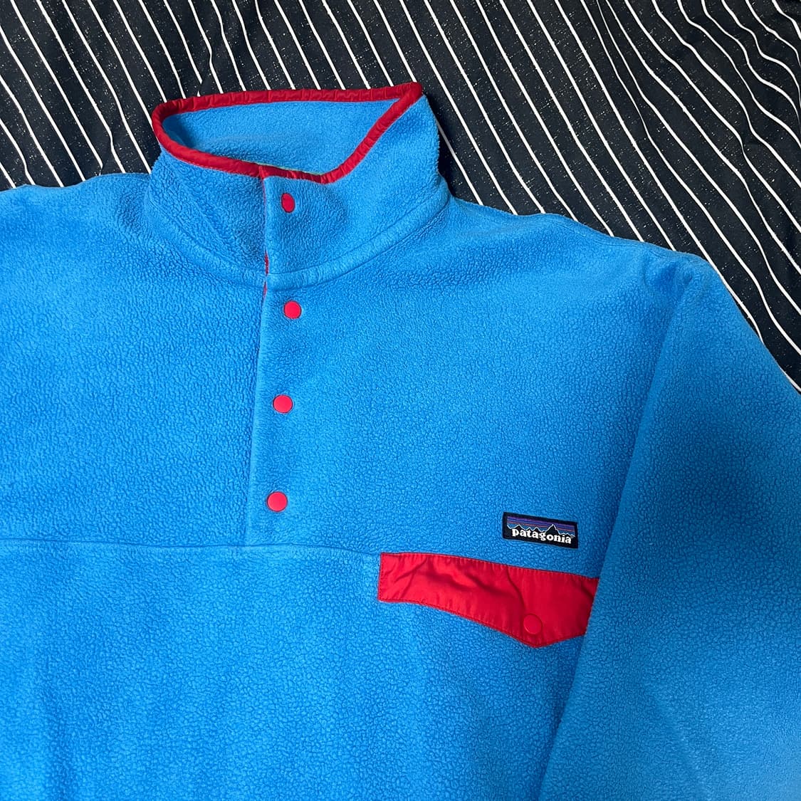 00s 파타고니아 신칠라 후리스 L 에메랄드 블루 상품이미지3