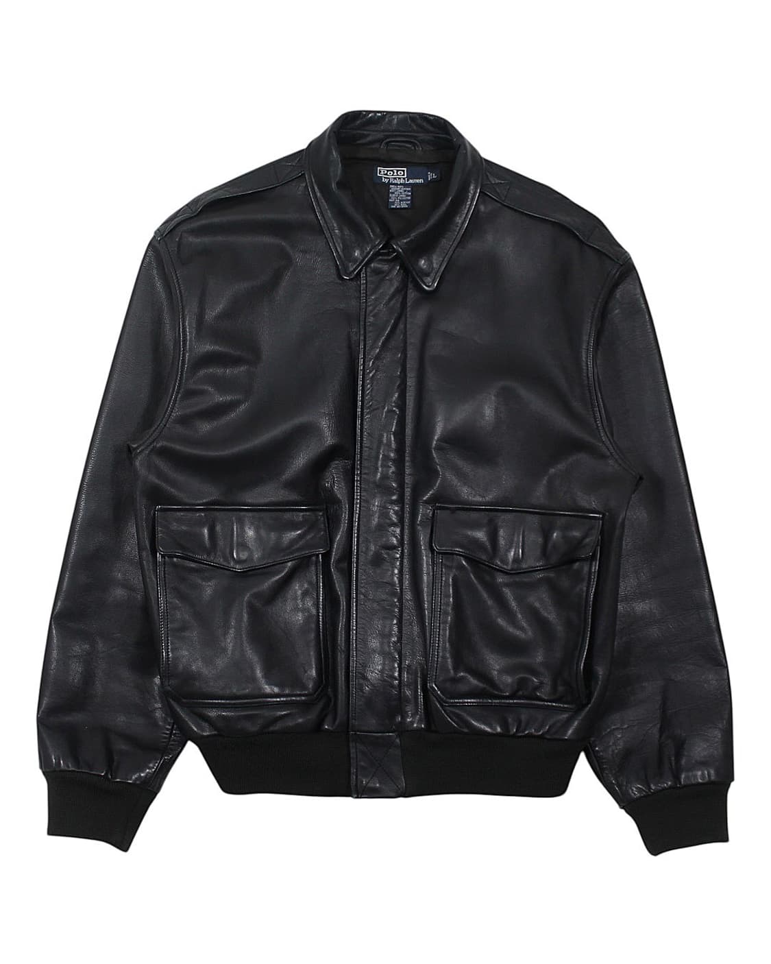 폴로랄프로렌 타입 A-2 레더 플라이트 자켓 가죽 상품이미지1