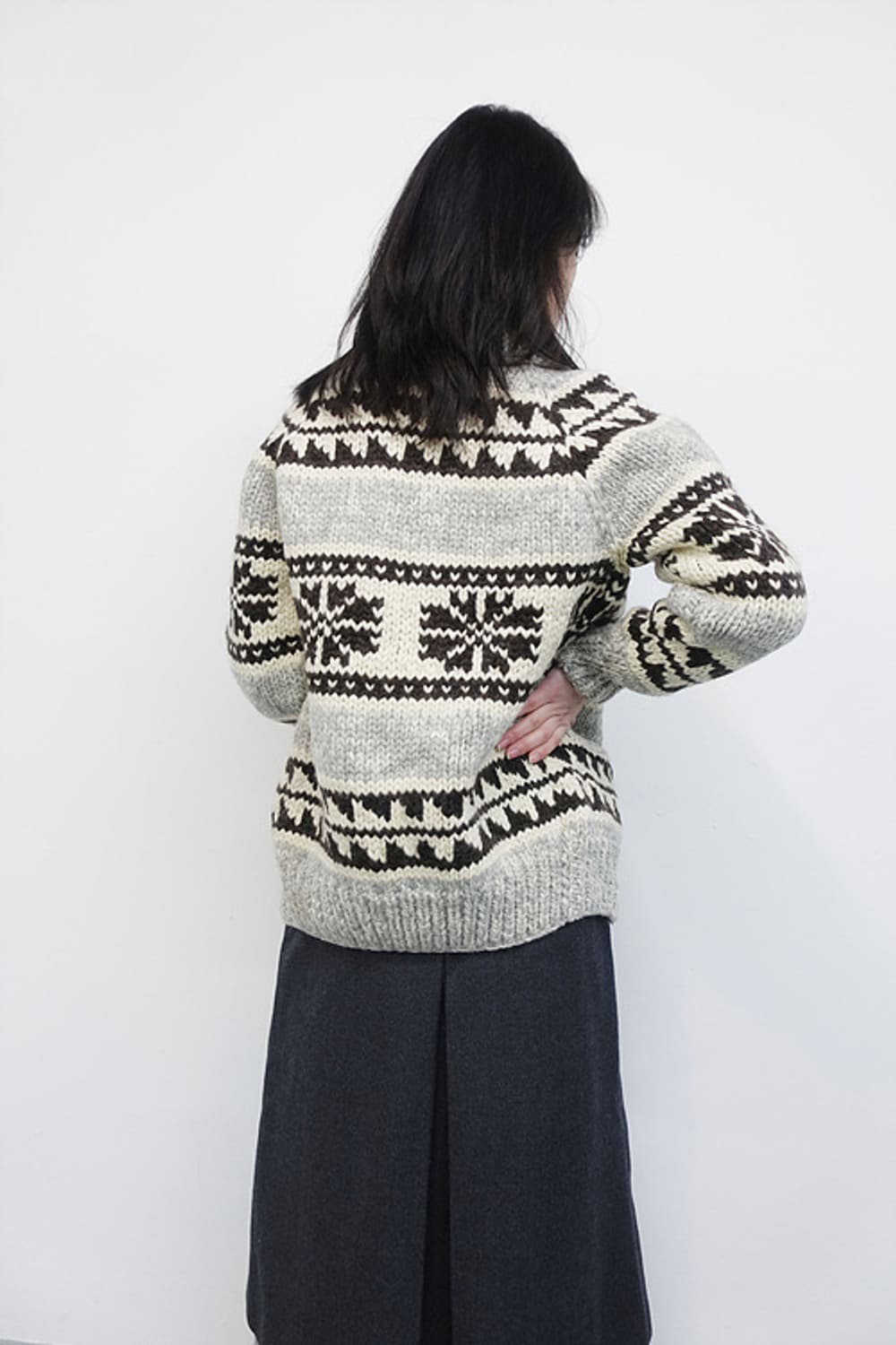 Tuck 코위찬 니트 가디건 자켓 상품이미지3