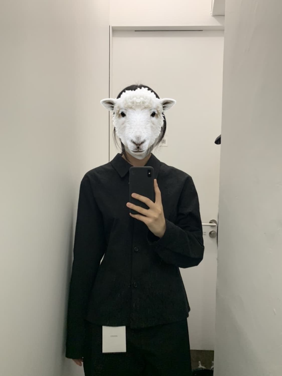 아모멘토 자카드셔츠 상품이미지2