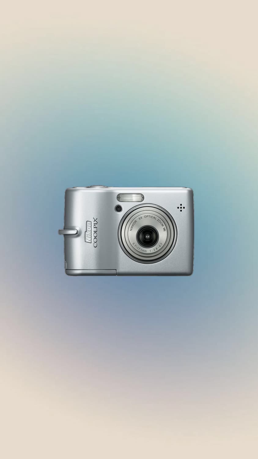 Nikon COOLPIX 니콘 쿨픽스 L12 실버 디카 빈티지카메라 상품이미지1