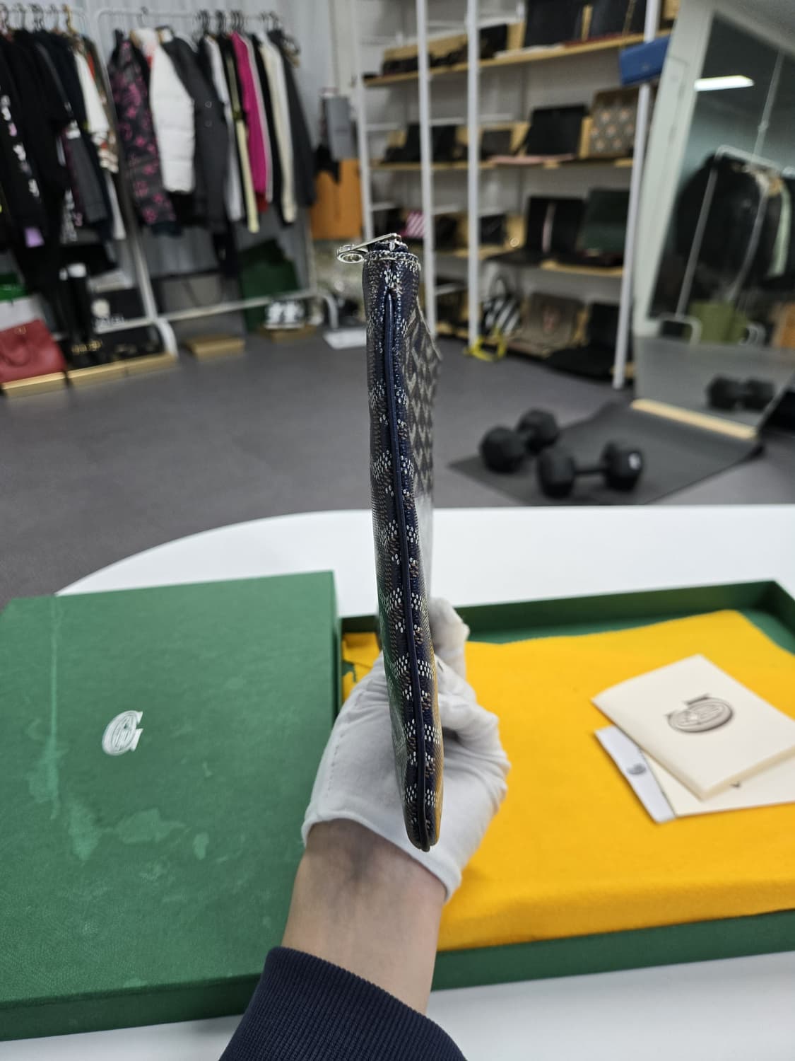 [A급컨디션]고야드 클러치백mm 상품이미지3