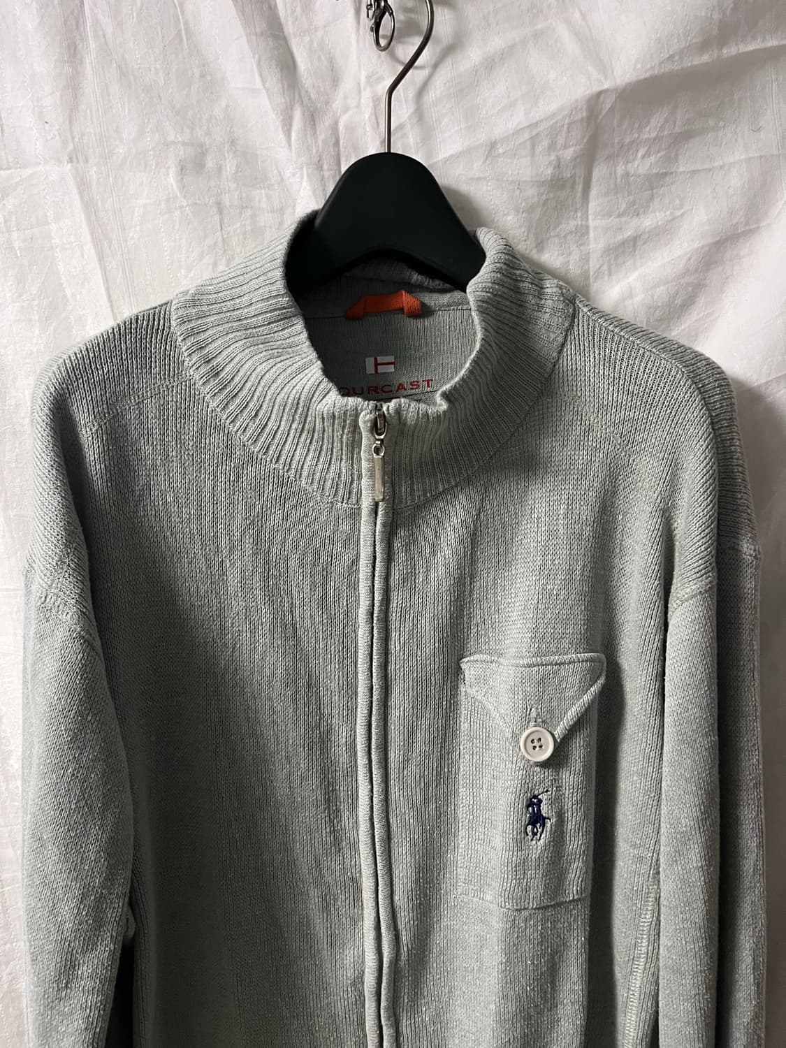 Polo Vintage Pocket Mint Zip Knit 상품이미지4