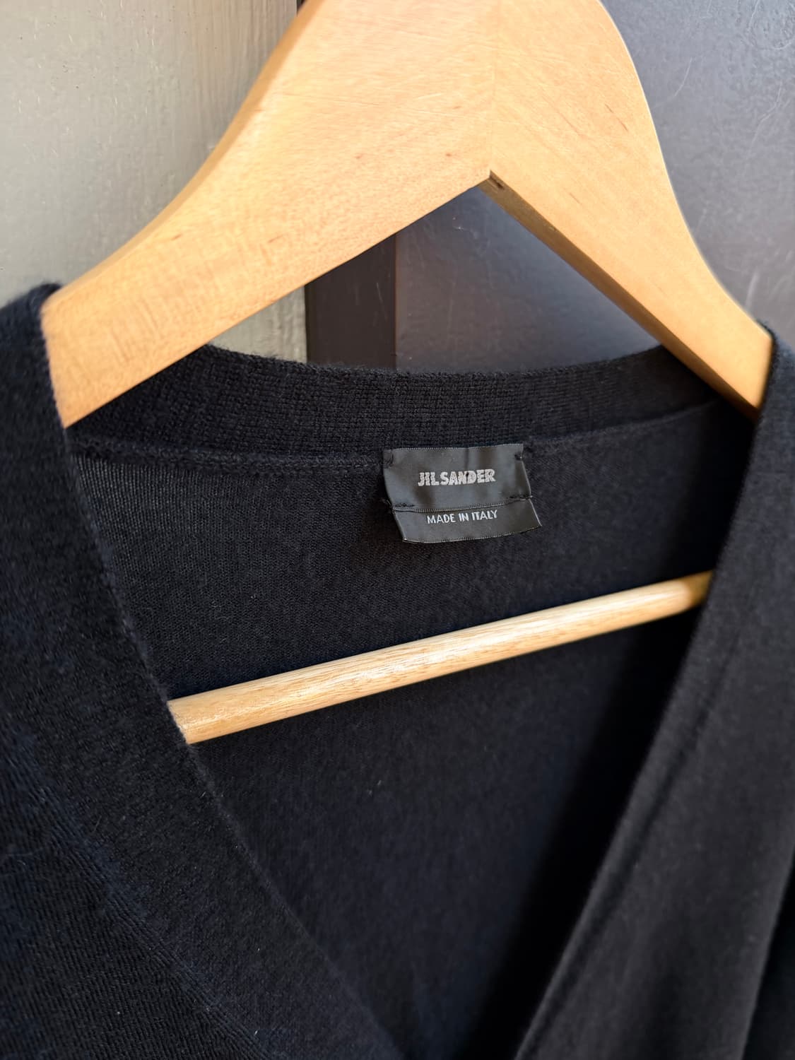 52/ 질샌더 by 라프 시몬스 캐시미어 가디건 상품이미지4