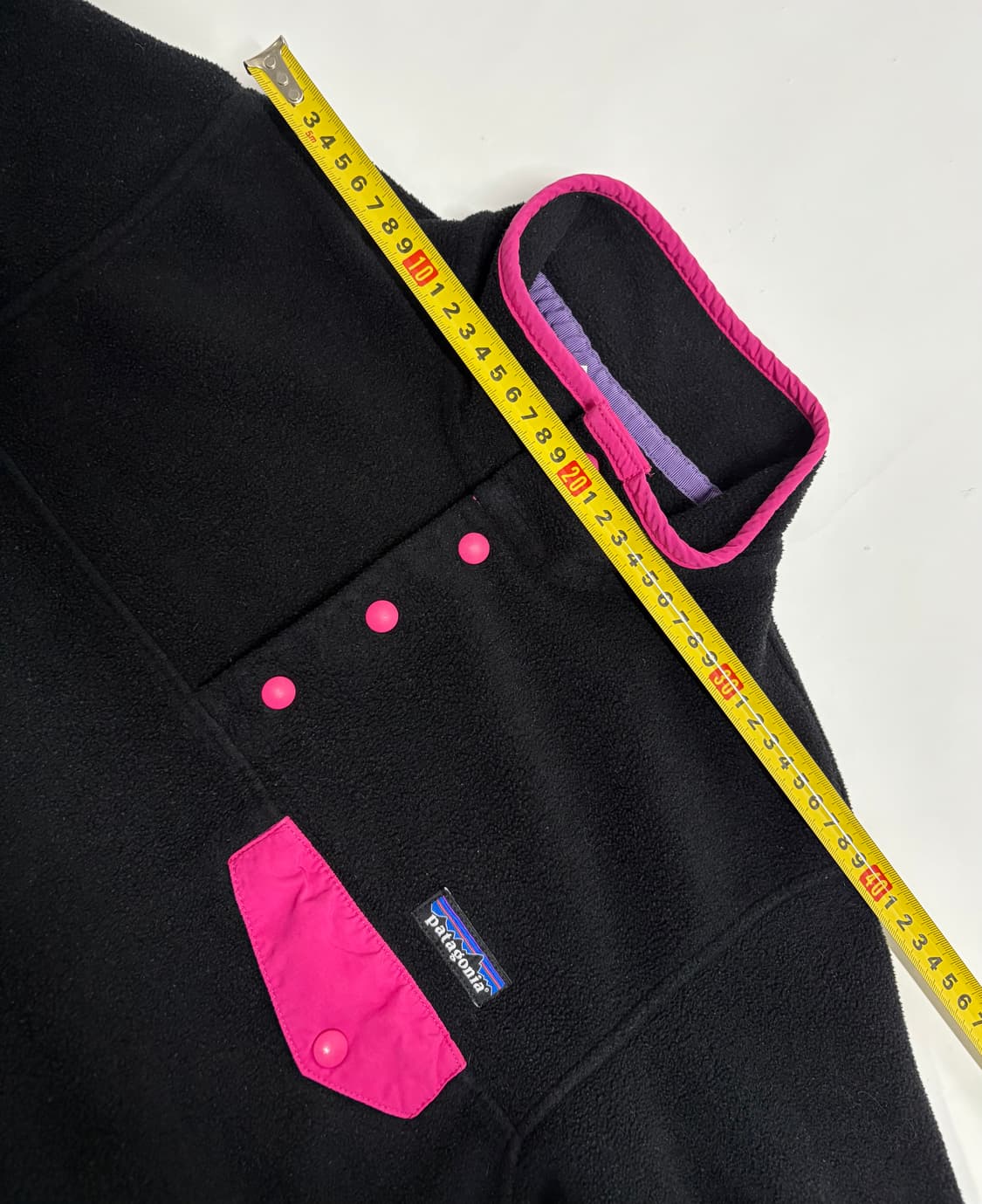 빈티지 파타고니아 신칠라 스냅티 블랙/핑크 우먼즈S 상품이미지8