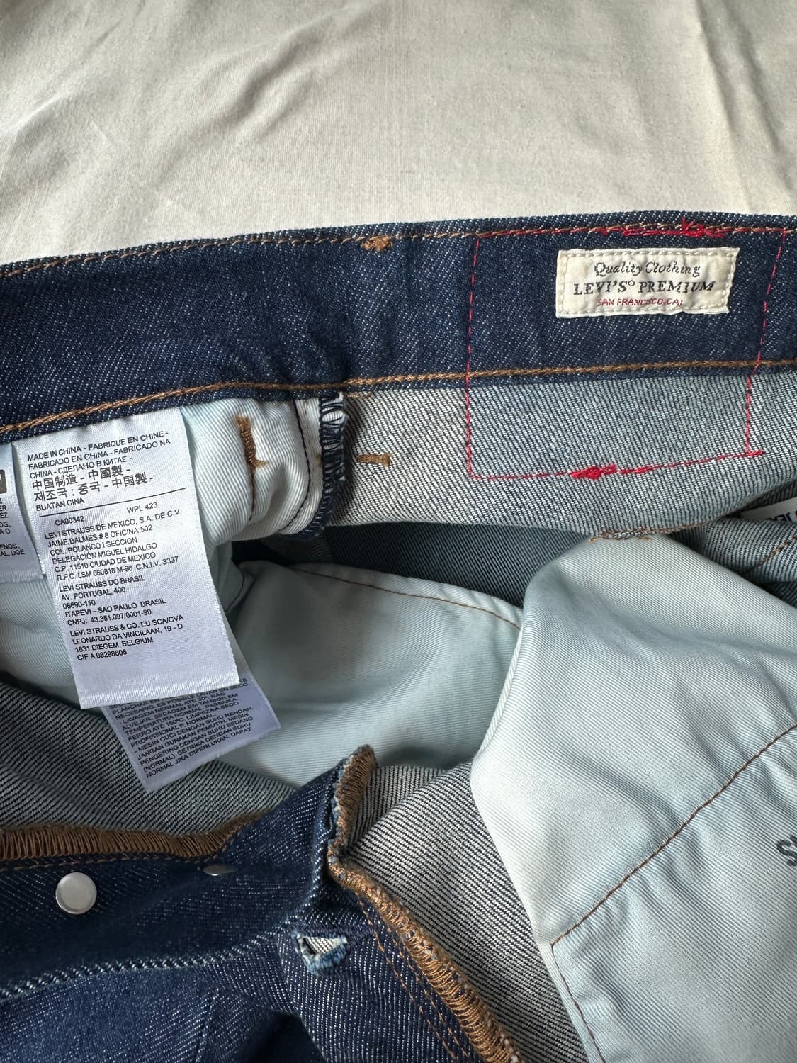 리바이스 엔지니어드진 LEJ 502 데님팬츠 30 상품이미지5