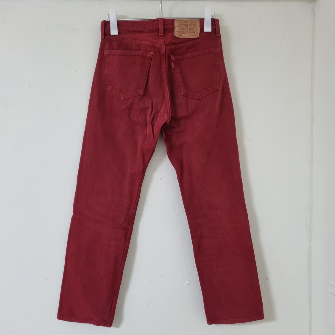 리바이스 31 x30 레드 슬림핏 상품이미지2
