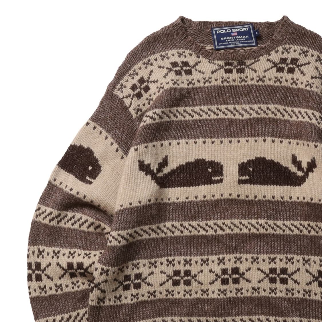 폴로 스포츠 90’s Polo Sport Whale Fairis Knit 상품이미지3